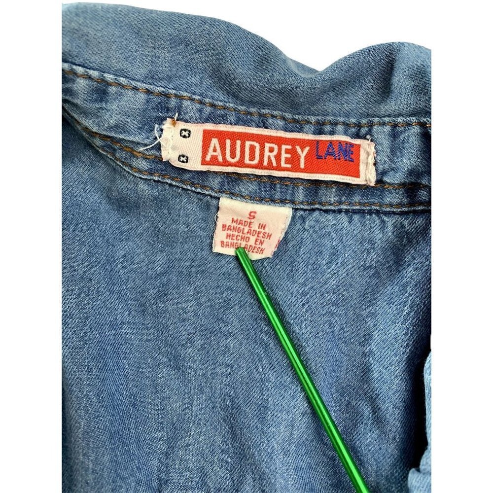 Audrey Women's Jean Dress - Picture 3 of 5